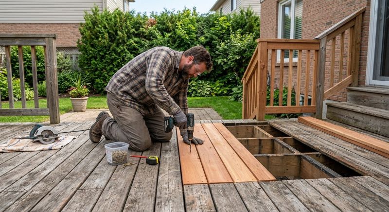 Deck Lattice Repair in Redmond, WA