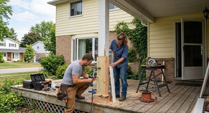 Deck Sanding Service in Seattle, WA