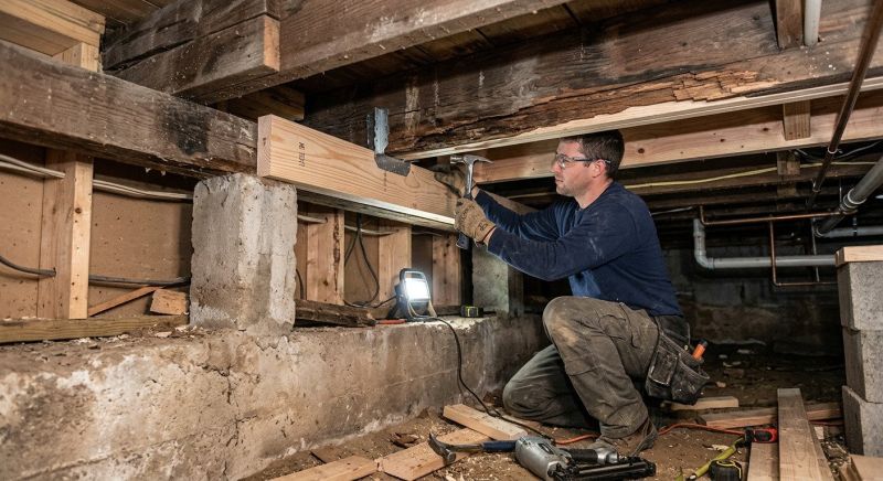 Floor Joists Replacement in Kansas City, KS