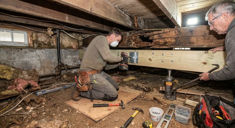 Roof Joist Repair in Kansas City, KS