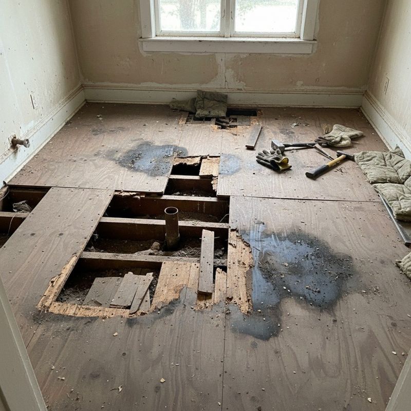 Squeaking Floor Repair in Wilmington, NC
