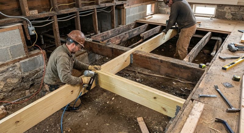 Floor Joists Replacement in Wilmington, NC